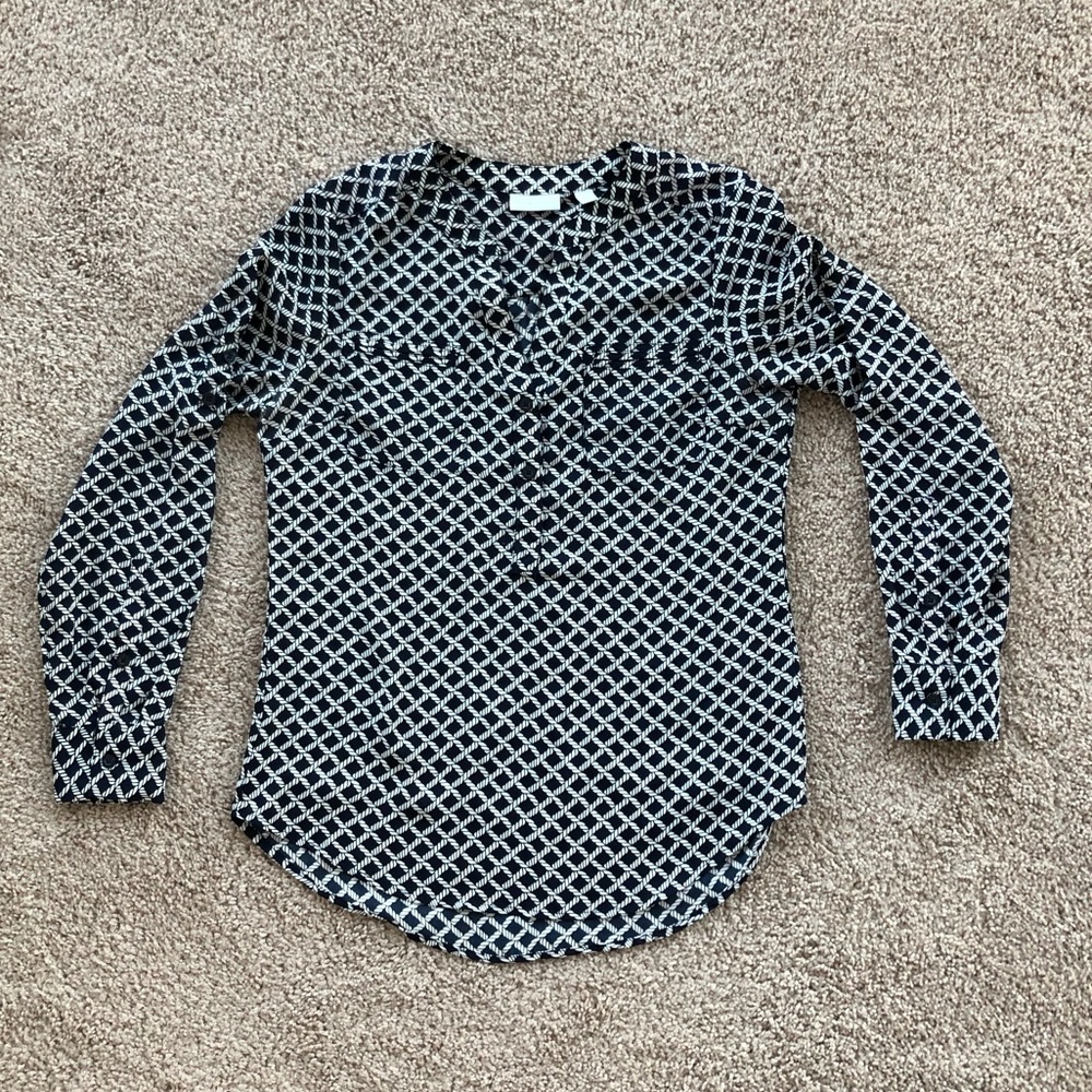 New York and Company Pop Over Blouse